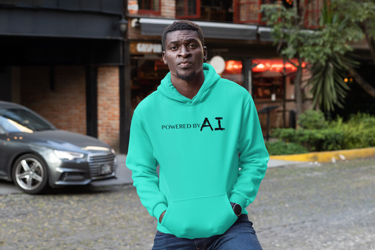 POWERED BY AI - MEN'S HOODIE